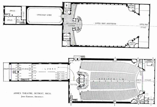 Annex Theatre - Annex Floor Plan From John Lauter (newer photo)